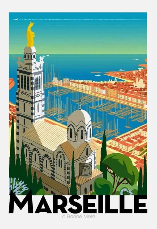 Appartement Cosy T2 - 4 Personnes -Proche De La Mer Marseille Exteriör bild